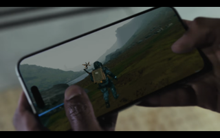 Death Stranding running on the iPhone 15 Pro Max