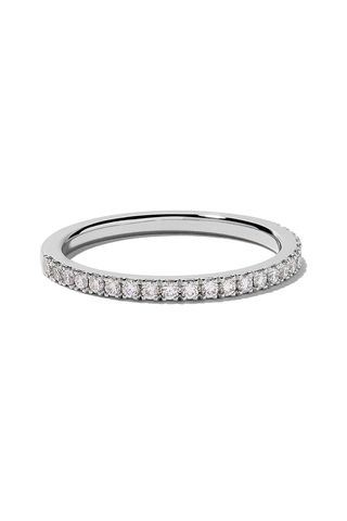 Platinum DB Classic Pavé Diamond Band