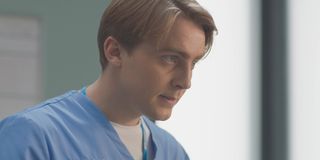 Barney Walsh (son of Bradley and star of Breaking Dad and The Larkins) as nurse Cam Mickelthwaite.