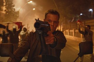 Jason Bourne Matt Damon Athens riot