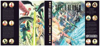 Cover art for Absolute Justice League: The World’s Greatest Super-heroes by Alex Ross & Paul Dini (2024 Edition)