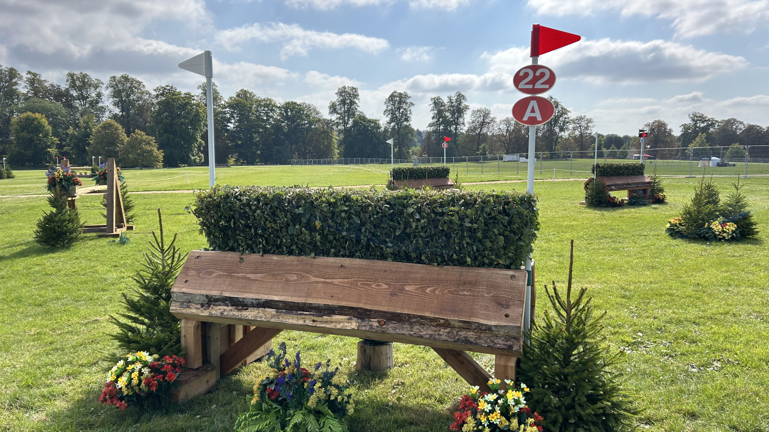 Blenheim Horse Trials cross-country 2024