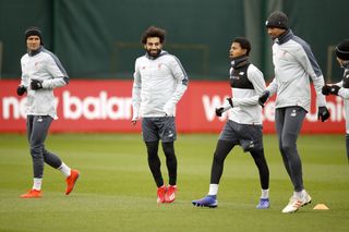 Liverpool are preparing for their crunch clash at the Allianz Arena