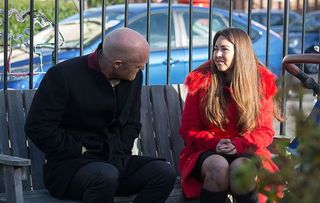 EastEnders Stacey Fowler talks to Max Branning