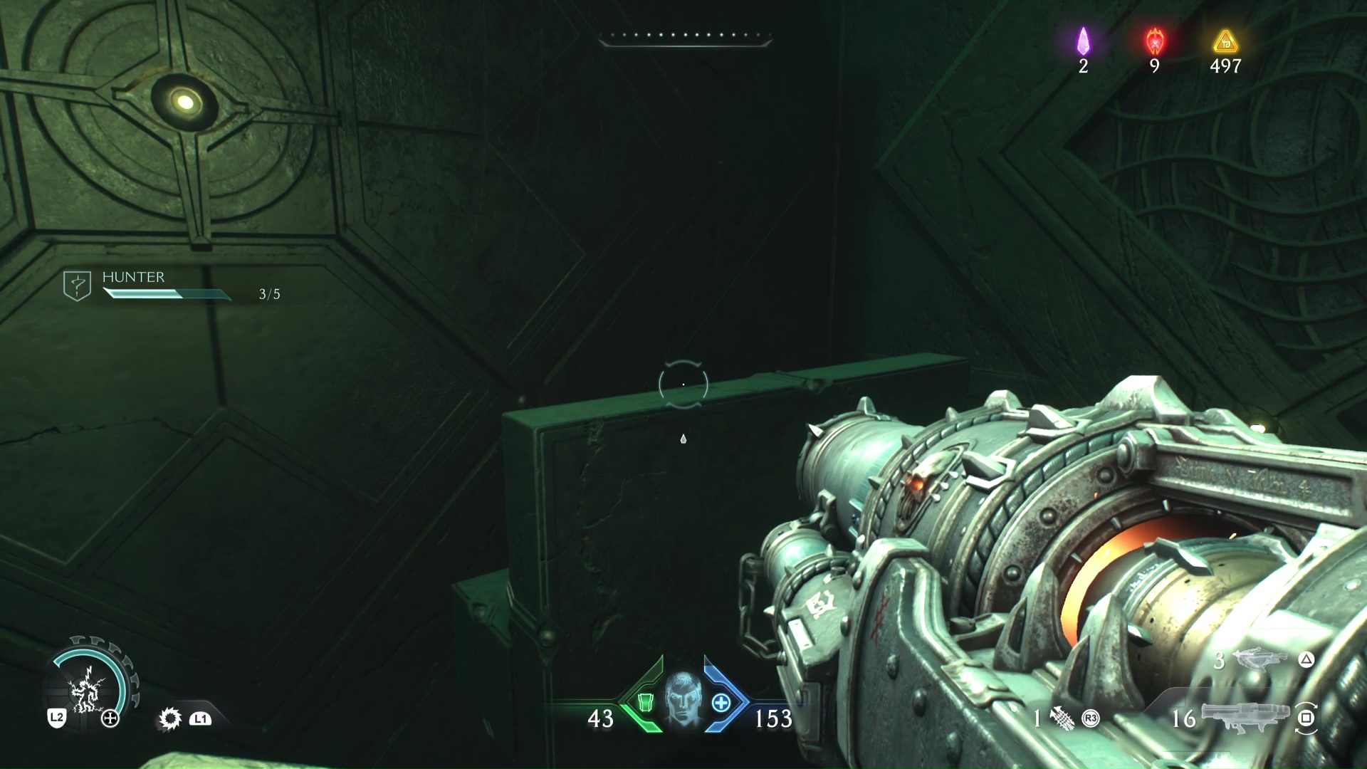 The Rotating Water Room Puzzle in Doom The Dark Ages sixteenth chapter, Kar'Thul Marshes