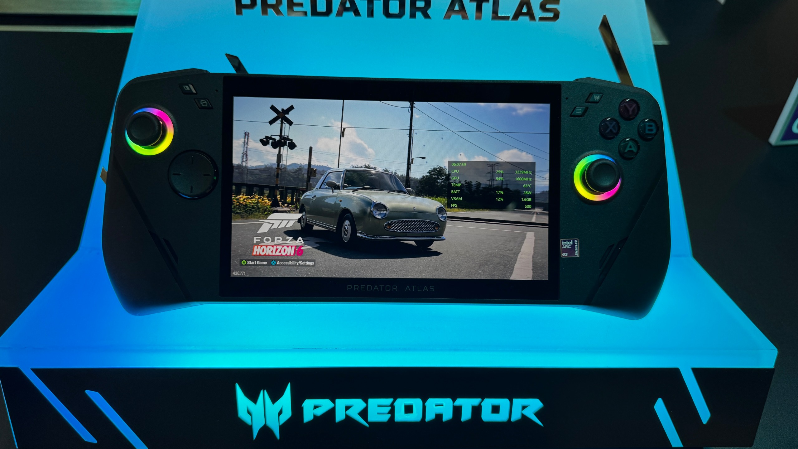 Acer Predator 7 handheld at IFA 2026.