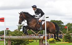 William Fox-Pitt riding FERNHILL PIMMS, during the Cross Country of The Land Rover Burghley Horse Trials near Stamford in Lincolnshire, UK, on 5th September 2015