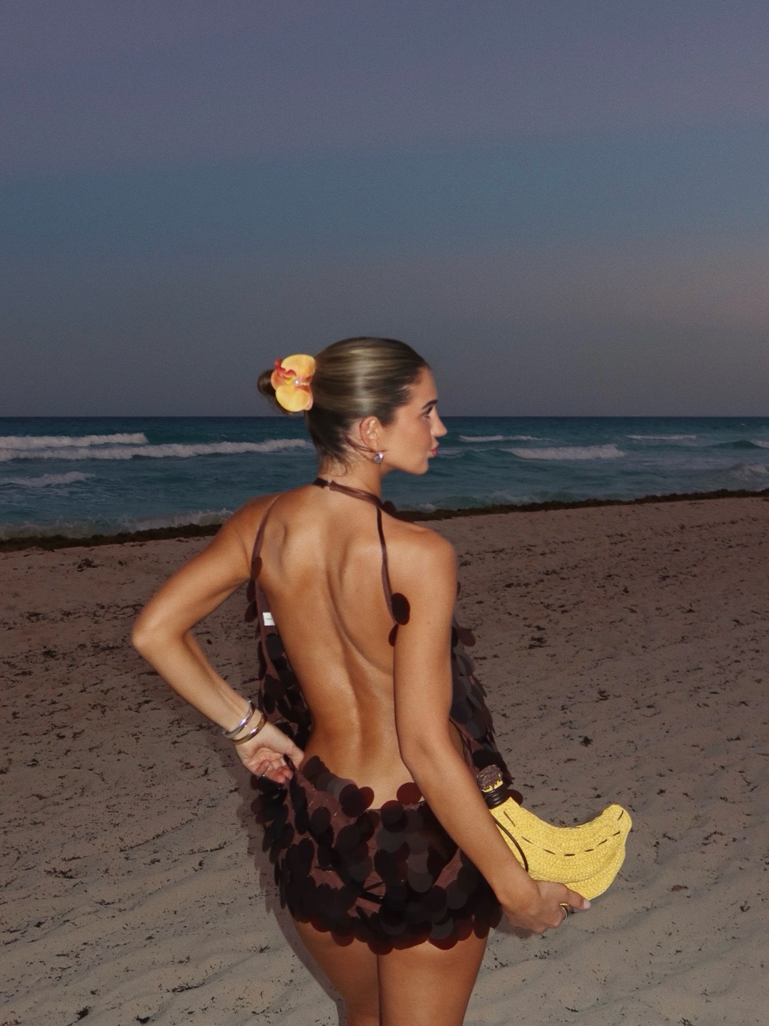 An image of a woman wearing best backless dress summer 2026