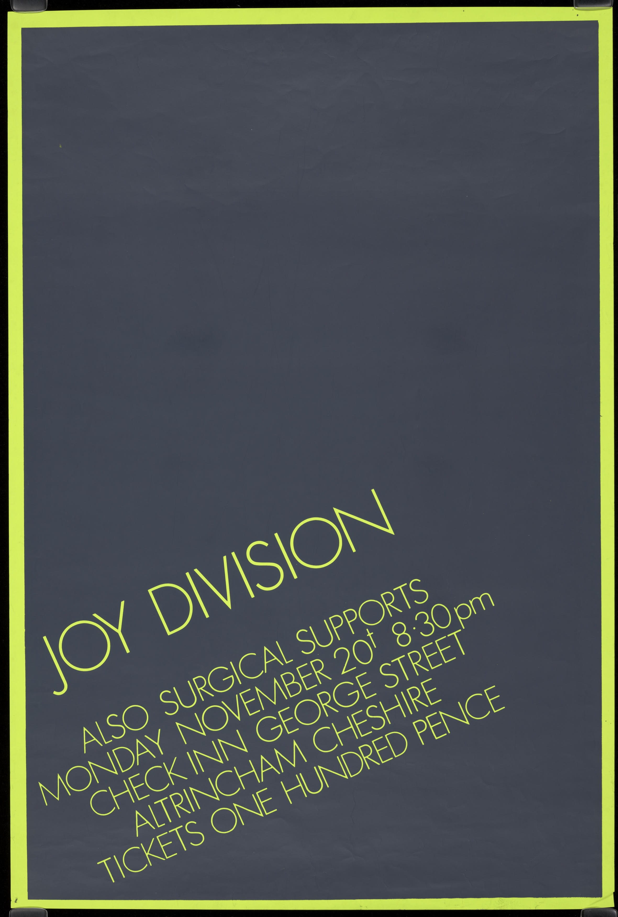Joy Division poster