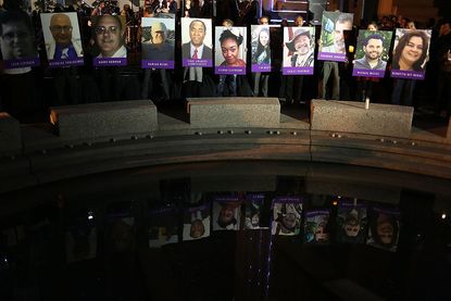 Photographs of victims of the San Bernardino shooting