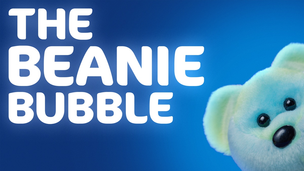 Beanie Baby next to film logo