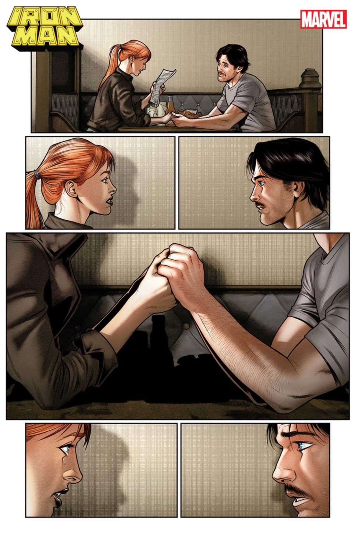Iron Man #20 interior pages
