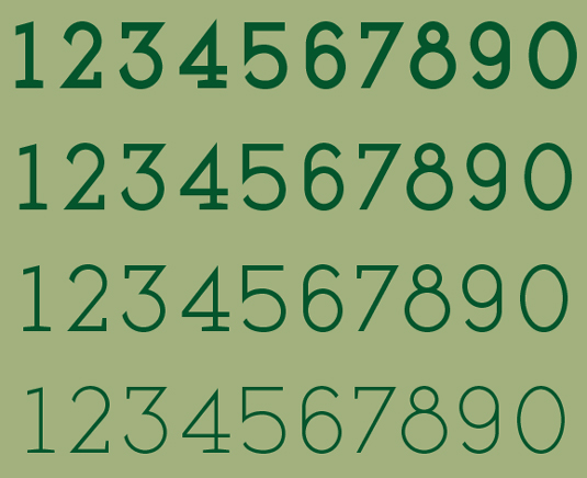 Free fonts: Martell