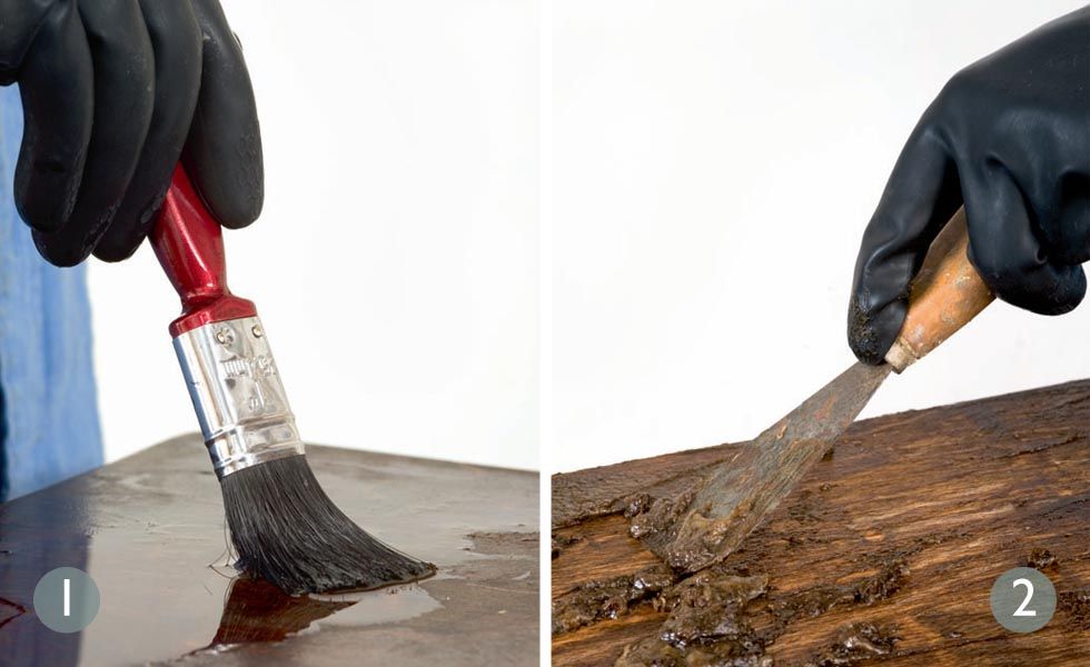 How to restore old wooden furniture: first step to restoration