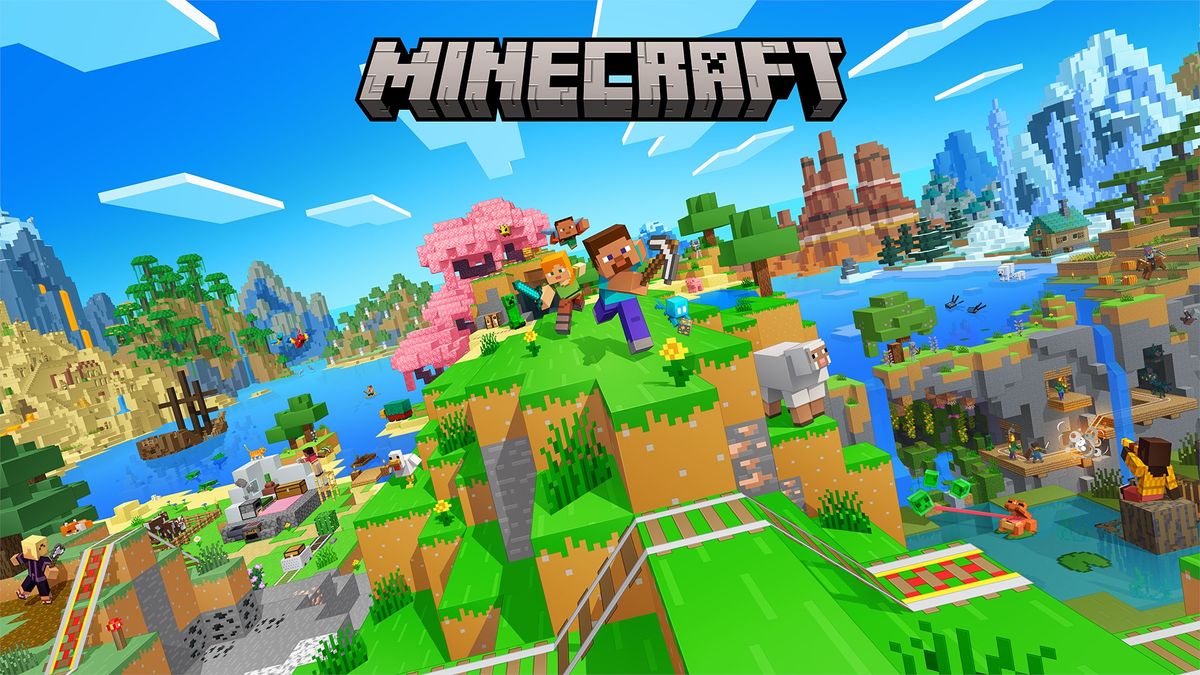 Minecraft&#039;s new key art.