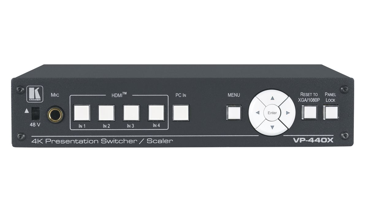 Kramer VP-440X switcher/scaler front