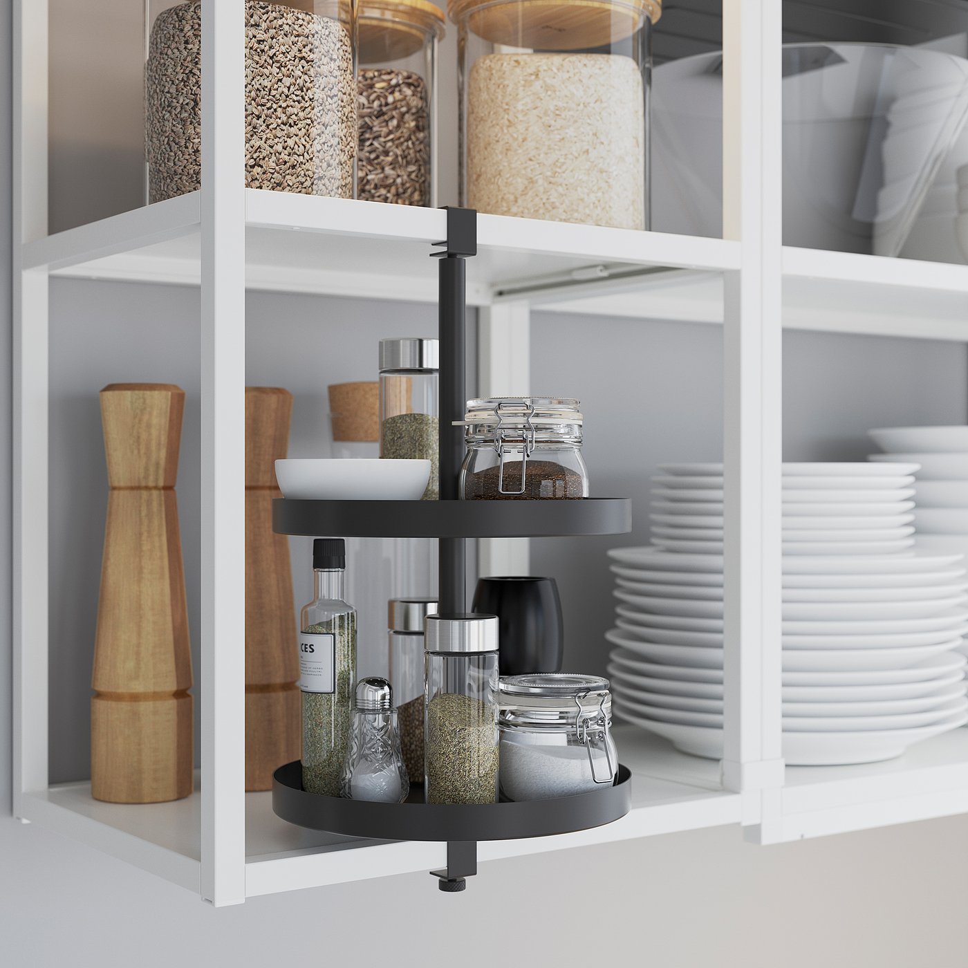 Enhet Swivel Shelf - Anthracite 40x21 Cm