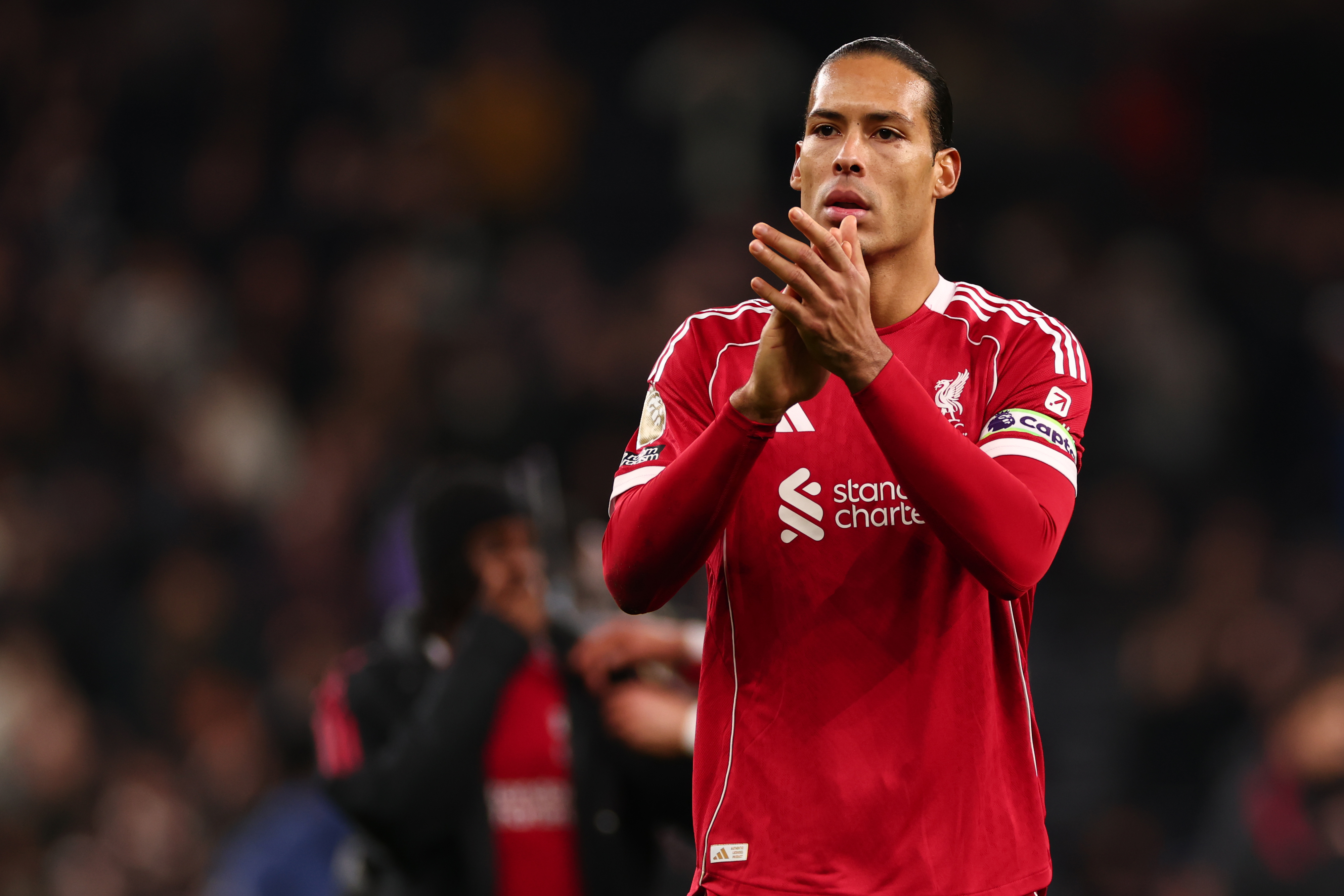 Liverpool captain Virgil Van Dijk