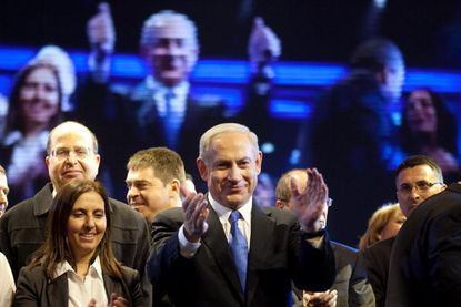 More than 90 percent of Benjamin Netanyahu's campaign money comes from America