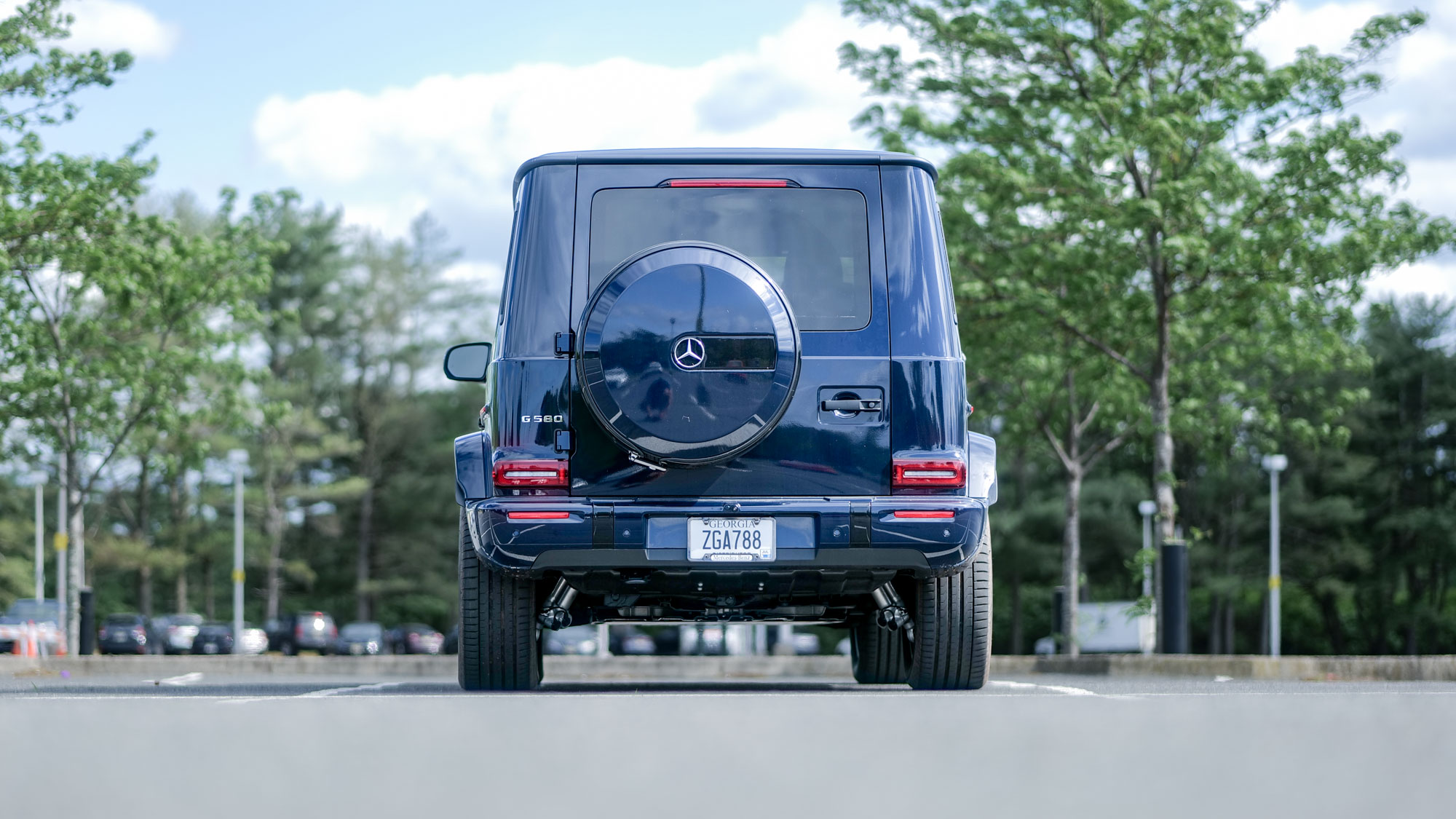 2025 Mercedes-Benz G 580 test drive.