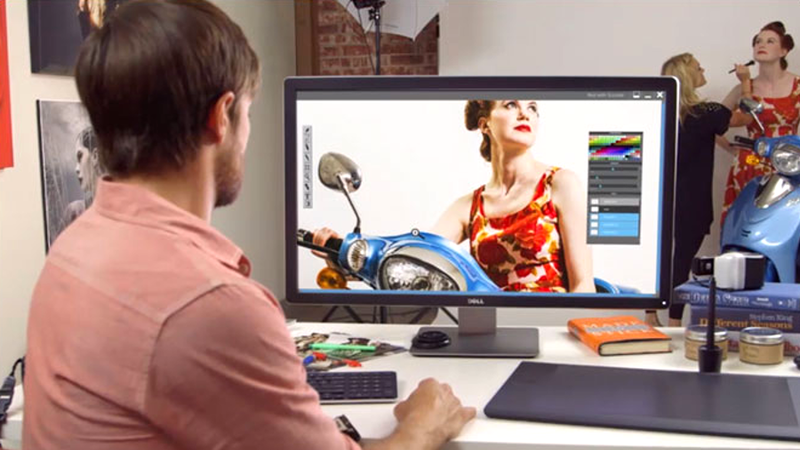 Dell Outs Professional 4k Monitor The Size Of A Living Room
