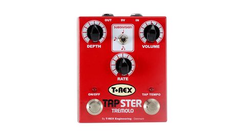 The Tapster Tremolo combines a vintage trem sound with tap tempo capabilities