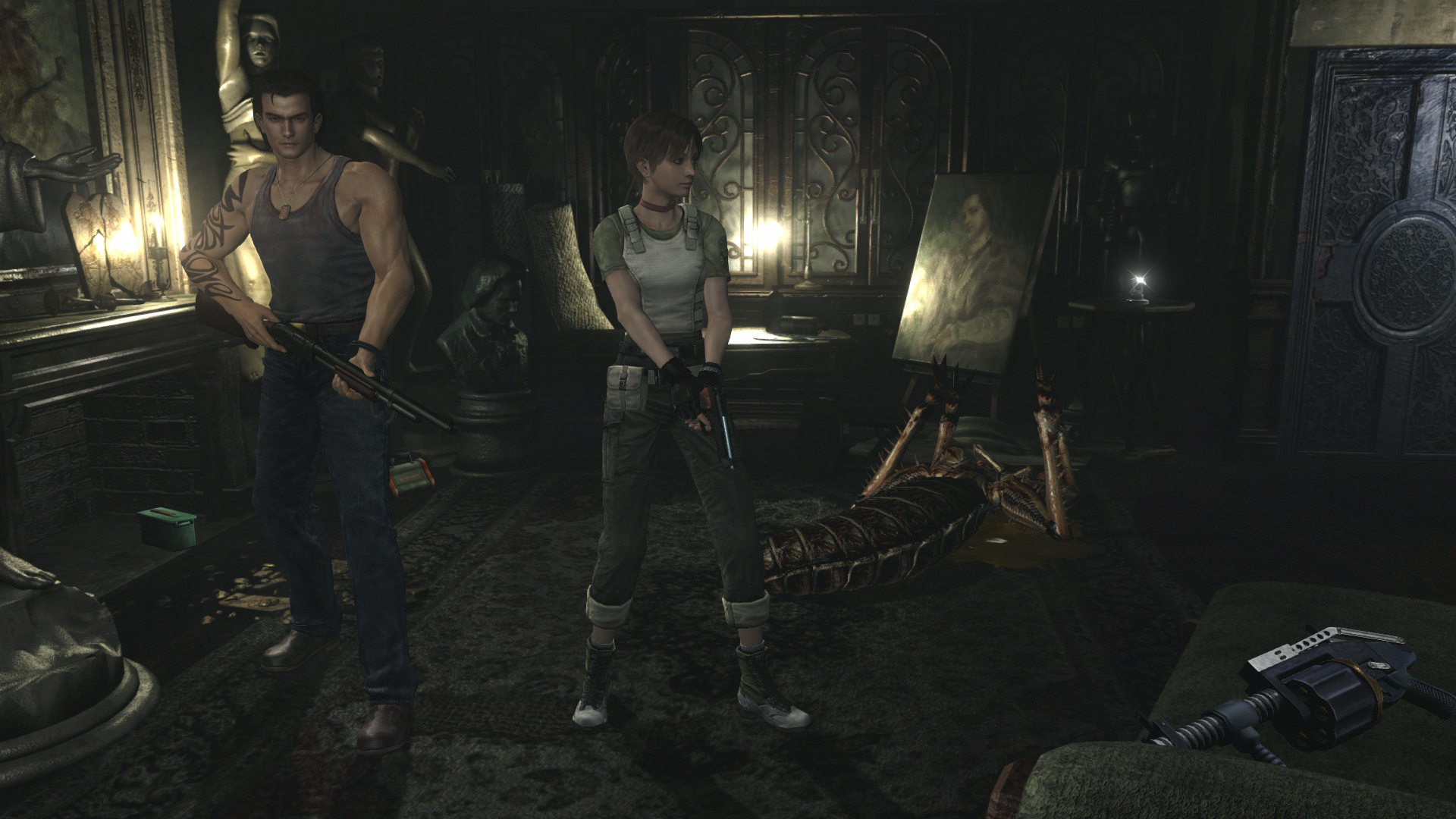 Resident Evil HD Remaster, Steam Deck Gameplay