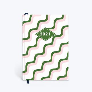 Papier Diagonal Rick Rack by Matilda Goad 2021 diary, £21.99