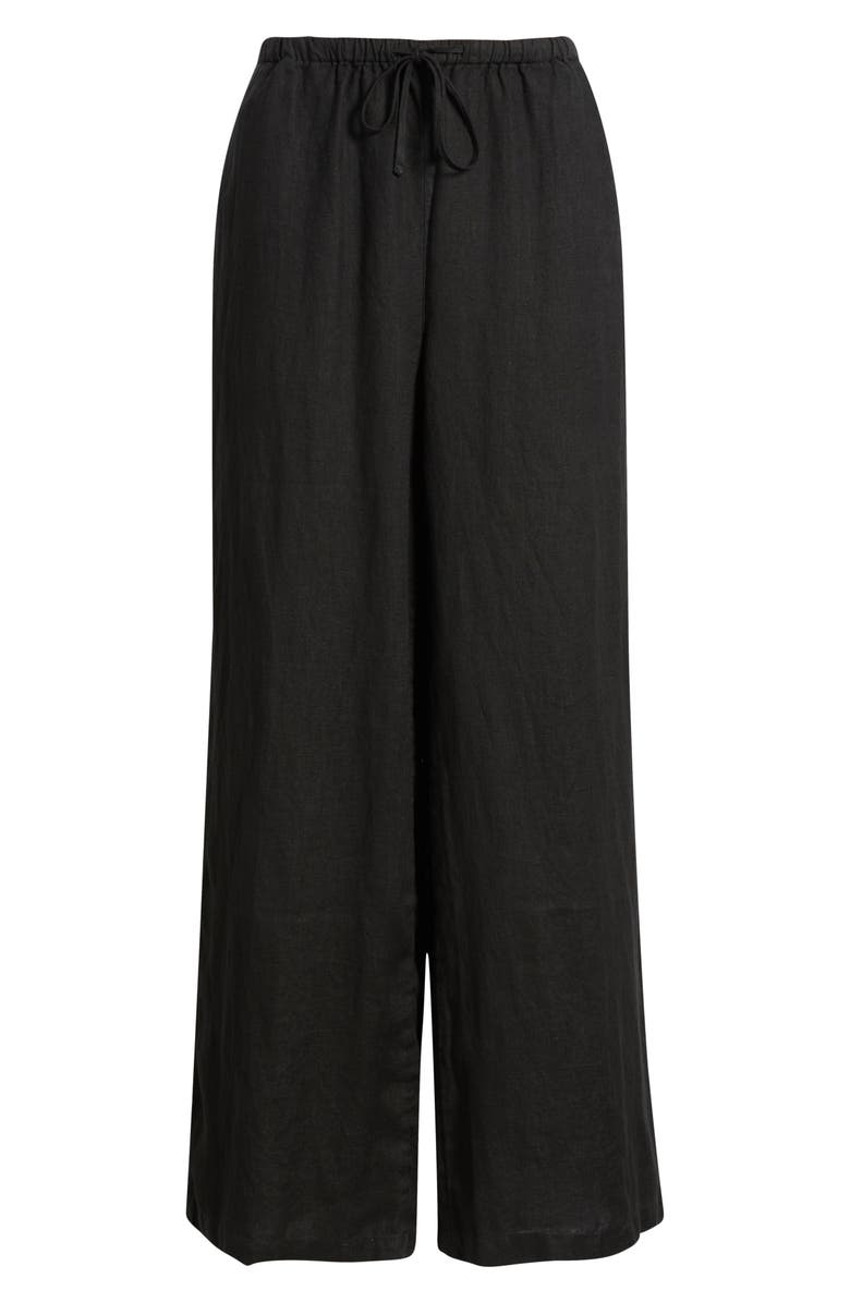 Easy Wide Leg Linen Pants