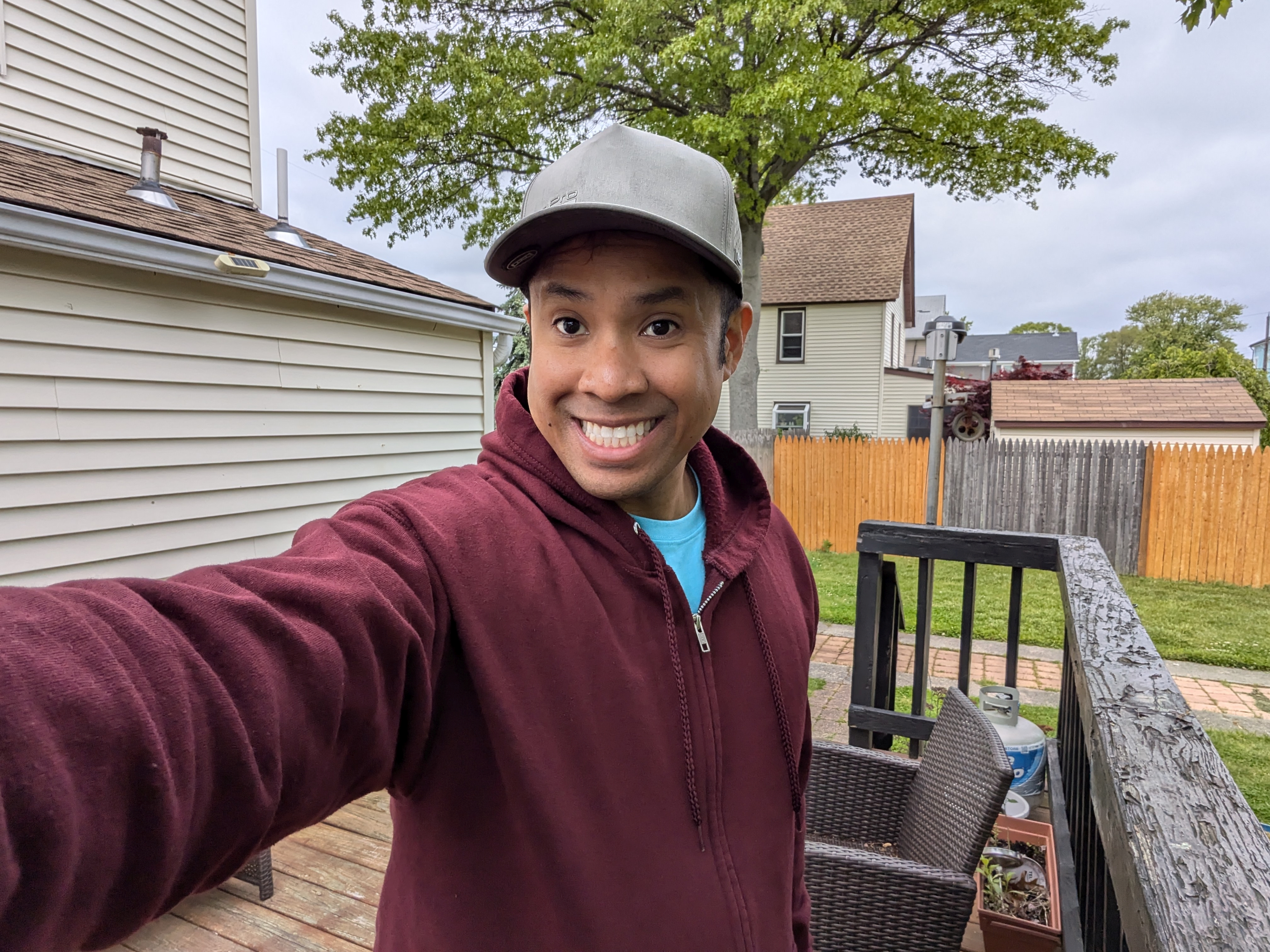 Google Pixel 8a selfie sample.