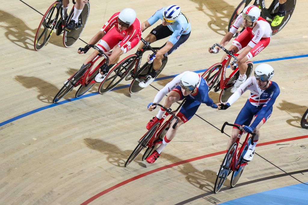 The men's Madison