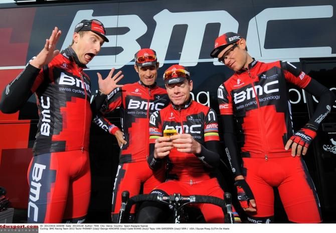 Taylor Phinney can't believe the figures on Cadel Evans' SRM