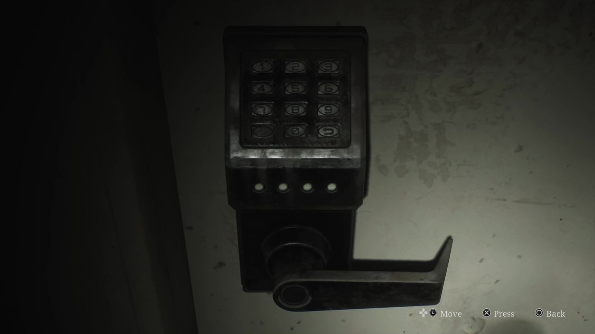 The Silent Hill 2 Remake's Nurses' Office Keypad code