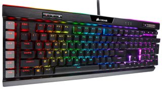 Corsair K95 RGB Platinum, one of the best keyboards for video editing