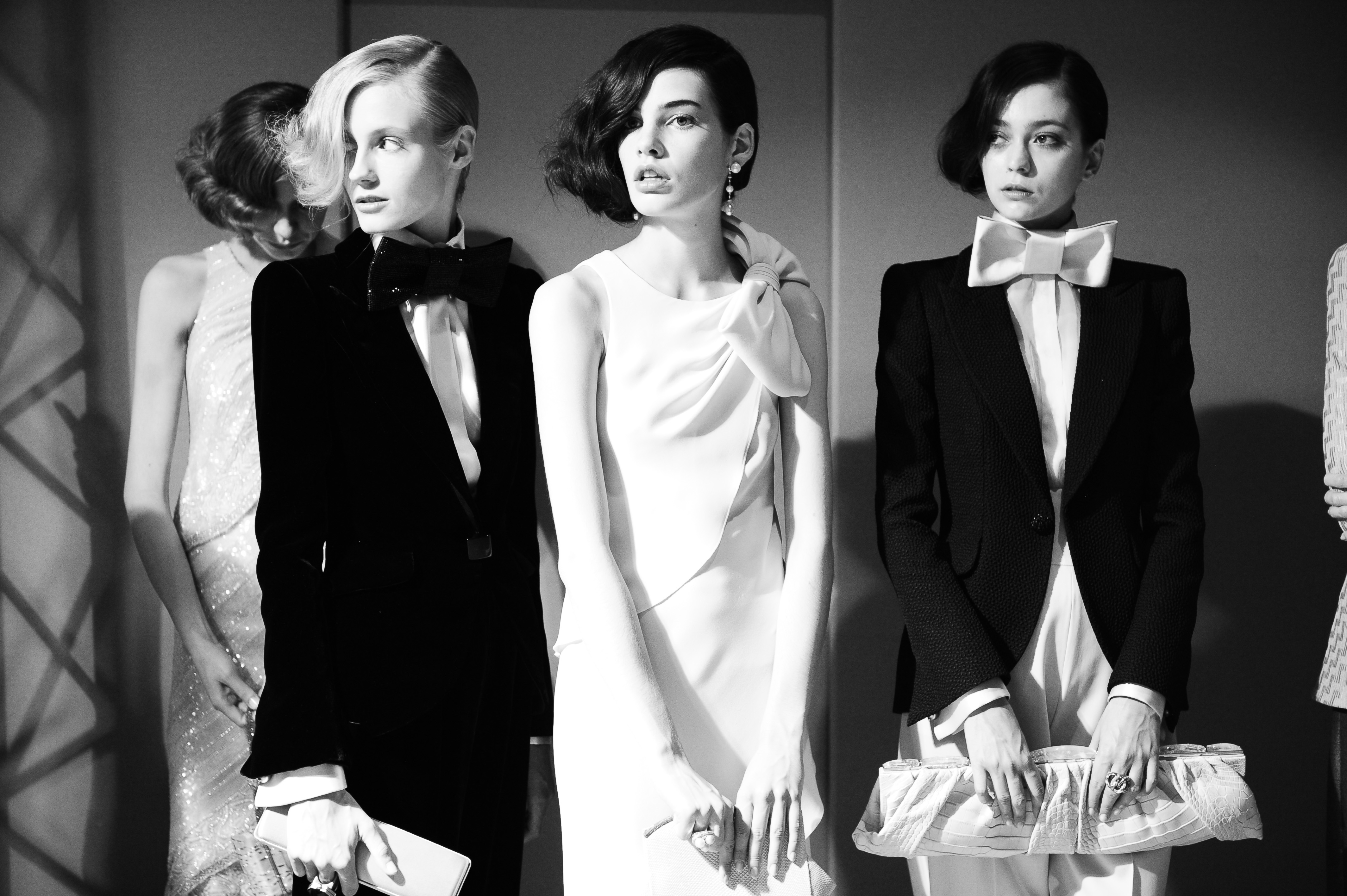 Giorgio Armani Privé backstage FW 2008-photocredit SGP