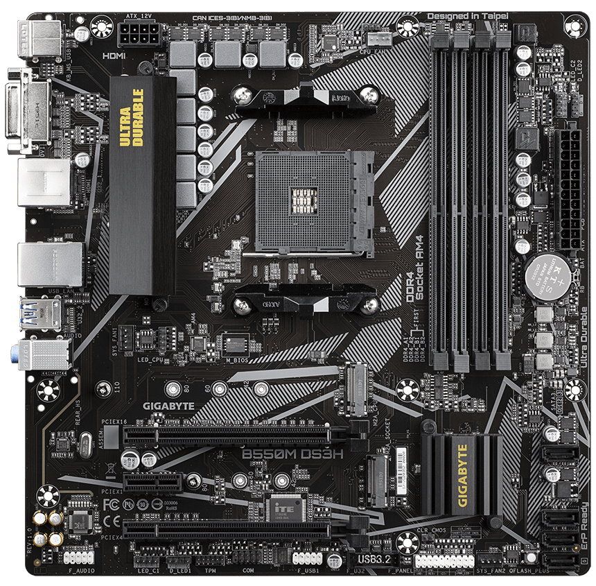 Gigabyte B550M DS3H