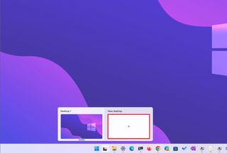 Create new Windows 11 desktop