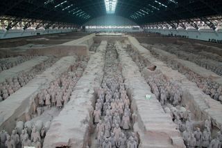 terracotta warriors in china