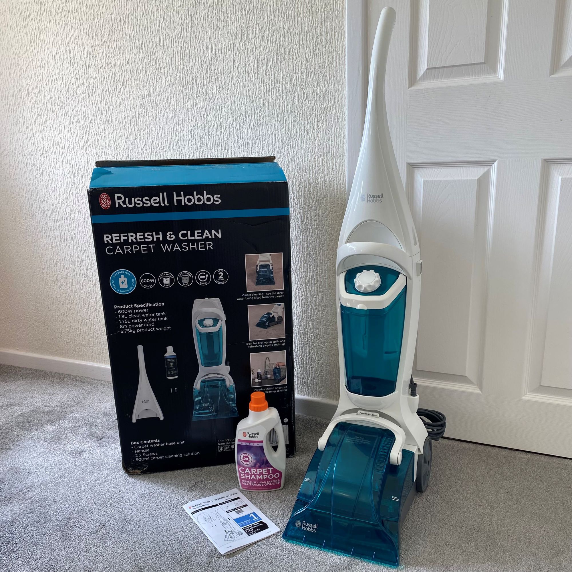 Russell Hobbs Upright Carpet Cleaner review
