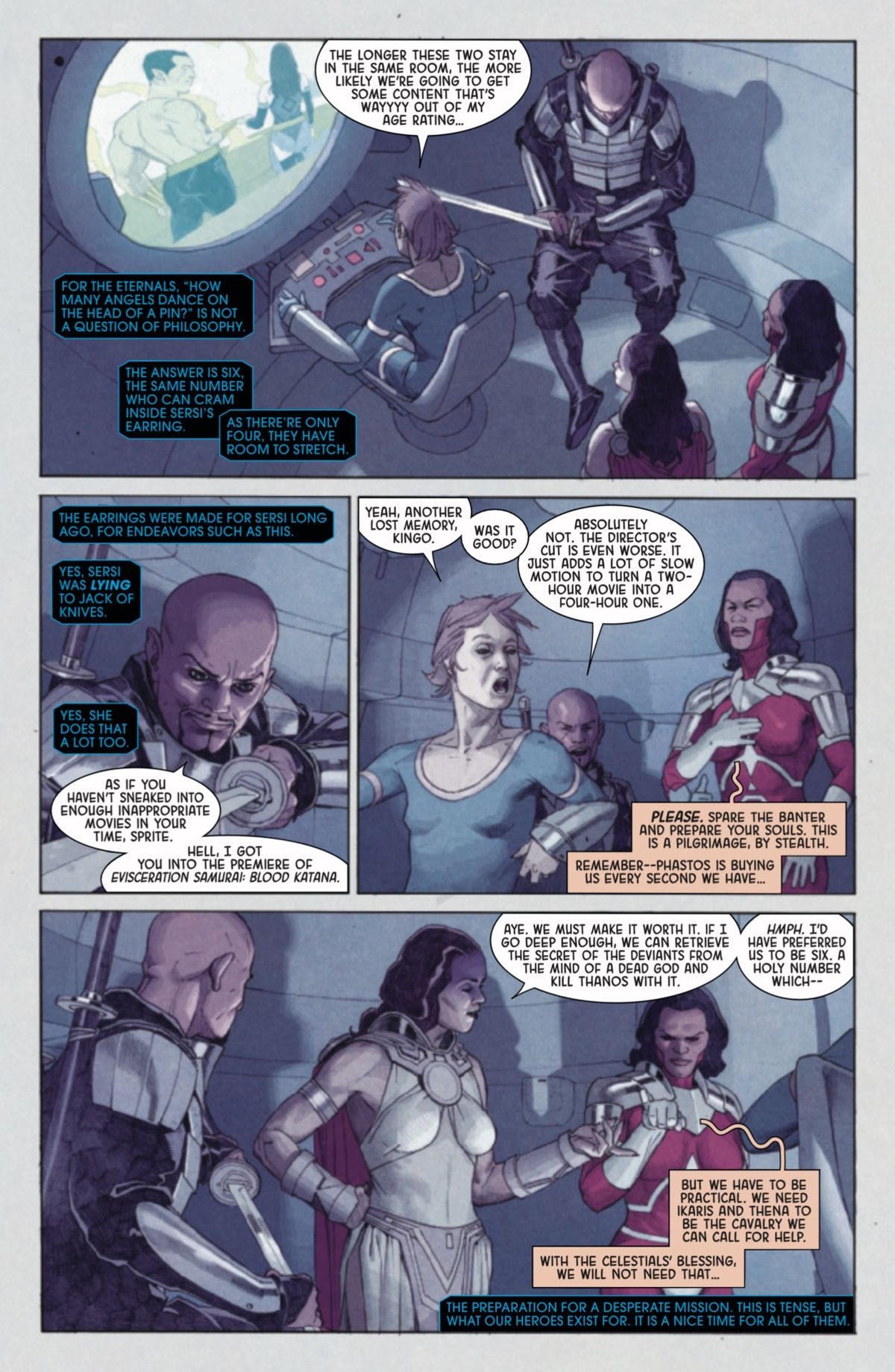 Eternals #10 preview page