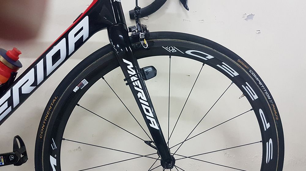 Bahrain-Merida use Continental Competition ALX tubular tyres