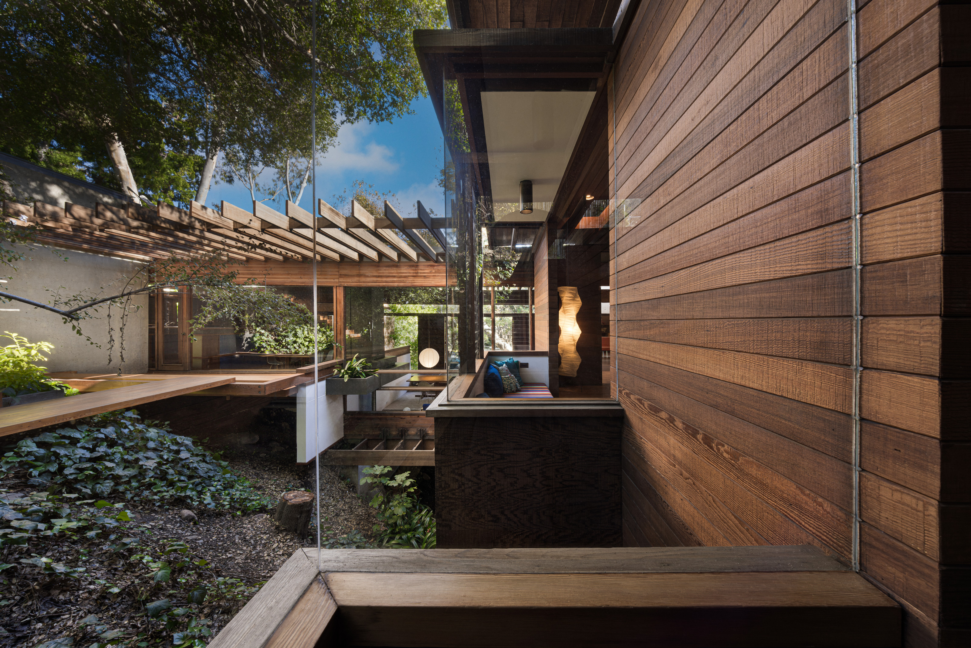 Exterior views of the Kappe House