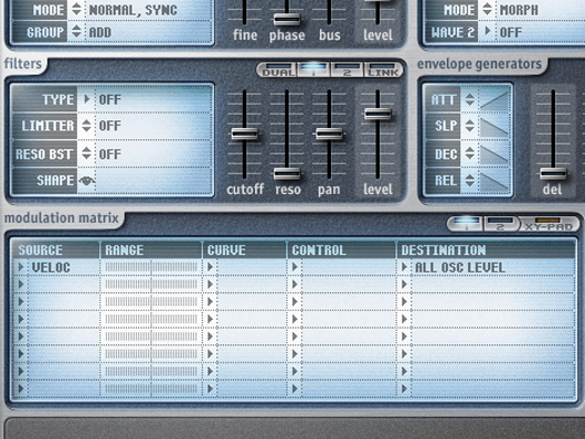Modulation Matrix
