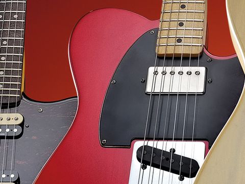The vivid Candy Apple finish just looks right on a Telecaster.