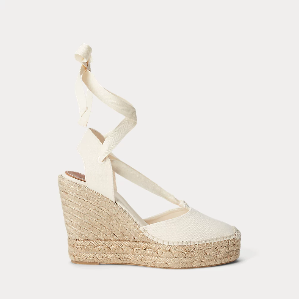Canvas Wedge Espadrille