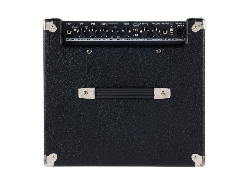 The amp is almost a perfect cube, and of reasonable weight, but the top-positioned handle is more than adequate for a single-person lift.