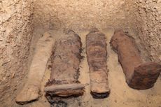 The mummies were from individuals of all ages, both male and female. Some were buried in niches within the maze of burial chambers at Tuna el-Gebel.