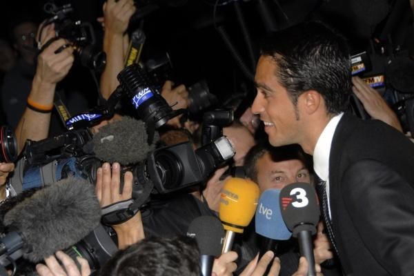 This is what it is like to be two-time Tour winner Alberto Contador.