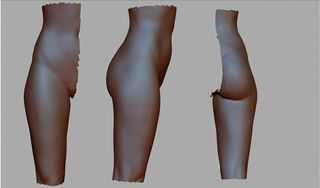Getting the pelvic area right is key when sculpting the female form
