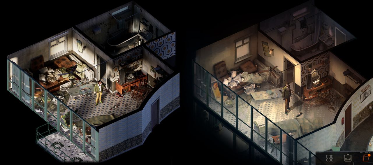Disco Elysium's opening scene as recreated by Jonjo Hemmens.